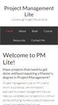 Mobile Screenshot of project-management-lite.com